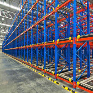 Estantes de almacén industriales de servicio pesado Estante de almacenamiento de estanterías de paletas de acero apilable para fábrica por fabricante Estante de paletas de acero - Product Image 4