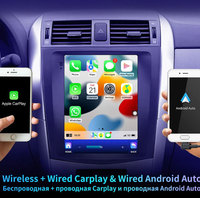 Système de navigation GPS 9,7 pouces au prix fabricant, autoradio stéréo Android 9,7 pouces style Tesla avec Carplay, lecteur DVD