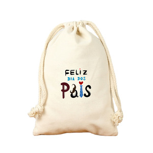Sac à cordon personnalisé de luxe en coton de chanvre gris géant avec logo, pochette en tissu de lin fin avec cordon de serrage pour chapeau - Product Image 2
