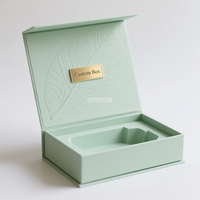 Fabrication sur mesure, boîte d'emballage recyclable faite à la main, boîte cadeau de luxe pour lunettes de soleil avec insert