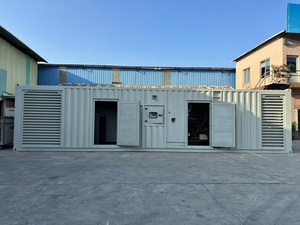 หลังคาเก็บเสียง 2750kva 2200kw 2mw 1.5mw 1mw ตัวเลือกสตาร์ทขนาดใหญ่ ราคาประหยัด จัดส่งพร้อมกันทันที - Product Image 1