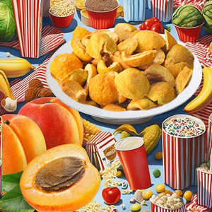 Ycoyco 1kg Bulk Packaging Crispy <strong>Sweet</strong> Apricot Freeze-Dried Fruit Chips <strong>Suger</strong> <strong>Free</strong> Snacks Wholesale - Product Image 2