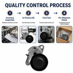 Nuovo Tendicinghia di Alta Qualità 04E145299P 04E145299AC con 1 Anno di Garanzia per Volkswagen Jetta Bora Polo Golf Audi A3 Q2 Q3 Auto - Product Image 6