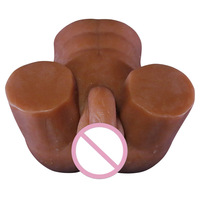 Lebensechter Realistischer Muskelvoller Freund mit Bauchmuskeln, Po und Oberschenkeln, Geformter Anal-Masturbator aus Silikon, Muskel-Sexspielzeug für Männer