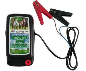 Energizador/Controlador de Cerca Eléctrica de 12V con Batería y Energía Solar - Product Image 1