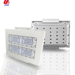 Thiết Kế Mới Trần Ngoài Trời Công Suất Cao 50W 100W 150W 200W Nhôm Gas Station Chiếu Sáng Đèn Có Nghĩa Là Vâng Led Tán Ánh Sáng Ip65 - Product Image 6