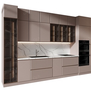 Best Price Italian Modern Lacquer Furniture Micro Wave <strong>Kitchen</strong> Products of All Types From China - Product Image 2