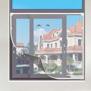 Moustiquaire magnétique moderne pour fenêtres, idéale pour fenêtres suspendues simples ou doubles - Product Image 1