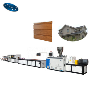 Sevenstars Composite PVC WPC hàng rào decking ốp tường Bảng điều chỉnh máy móc WPC Panel tường máy làm - Product Image 3