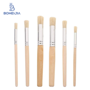 Pinceau pochoir en <span class=keywords><strong>bois</strong></span> modèle de poils en <span class=keywords><strong>bois</strong></span> naturel pinceaux d'art pour <span class=keywords><strong>peinture</strong></span> aquarelle à l'huile acrylique <span class=keywords><strong>sur</strong></span> papier peint en <span class=keywords><strong>bois</strong></span> - Product Image 1