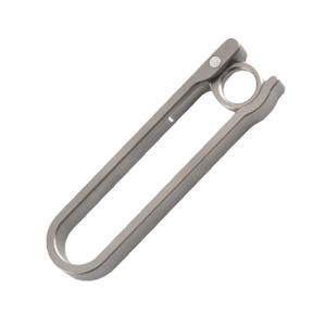 พวงกุญแจโลหะผสมไทเทเนียม ของขวัญสำหรับตั้งแคมป์-กุญแจรถแบบม้วน แขวนเอว พร้อมตัวล็อค - Product Image 1