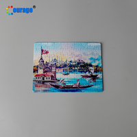 Puzzle en carton sublimable format A5 mini, 80 pièces par puzzle