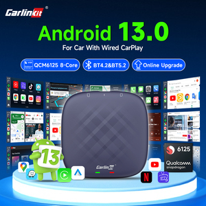 CarlinKit Android 13, Carplay y Android Auto Inalámbricos, Caja Carplay con IA, Dongle Inalámbrico, <span class=keywords><strong>IPTV</strong></span>, Reproductor de Video Netflix, 64G 128G - Product Image 2