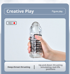 Good Male <b>Masturbator</b> Sex toy Penis Stroker Training <b>Masturbators</b> masturbation Airplane cup for men - Product Image 6