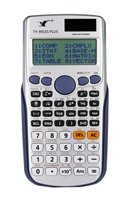 Calculadora FX-991ES Plus com 417 Funções, Calculadora Solar para Estudantes Profissionais em Matemática, Calculadora Científica - Product Image 3