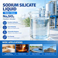 Silicate de sodium liquide, verre aqueux Na2SiO3, qualité industrielle, fabricant