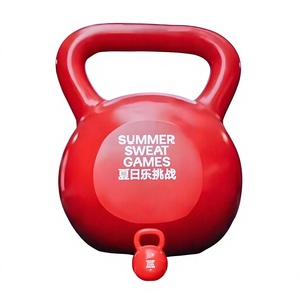 ประติมากรรมรูปทรงเคทเทิลเบลขนาดใหญ่พิเศษทำจากไฟเบอร์กลาส ของตกแต่งฟิตเนสขนาดยักษ์ รูปปั้นตกแต่งธีมฟิตเนสเชิงพาณิชย์ - Product Image 5