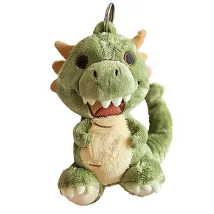 High-Quality Restored Customized Plush Keychain Stuffed Animal Dinosaur Keychain Pillow Plush Toy Kids Gift