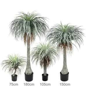 Yüksek kaliteli Yucca ağacı sahte bonzai ağacı bitki yapay dracaena bitki ev dekorasyon için
