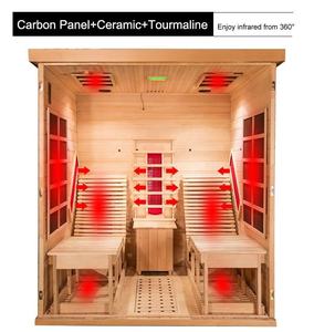 Poltrona da Interno a Infrarossi Lontani in Cedro Rosso Canadese ed Abete per Spa Domestica Certificata ETL - Product Image 3