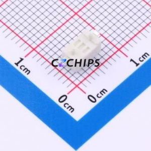 TS04-TDW1FH4.3 Tactile Switch SMD,6.1x3.5mm Switch Single Pole Single Throw Rectangle Button 2.5N Vertical Mount - Product Image 2