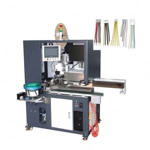 Precio de fábrica, alta calidad, corte, pelado, cabezales duales, prensado, carcasa de inserción de un cabezal, máquina de estañado de un cabezal, buena calidad - Product Image 4