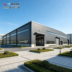 Grand entrepôt sans colonnes avec système de structure en acier préfabriqué - Product Image 1