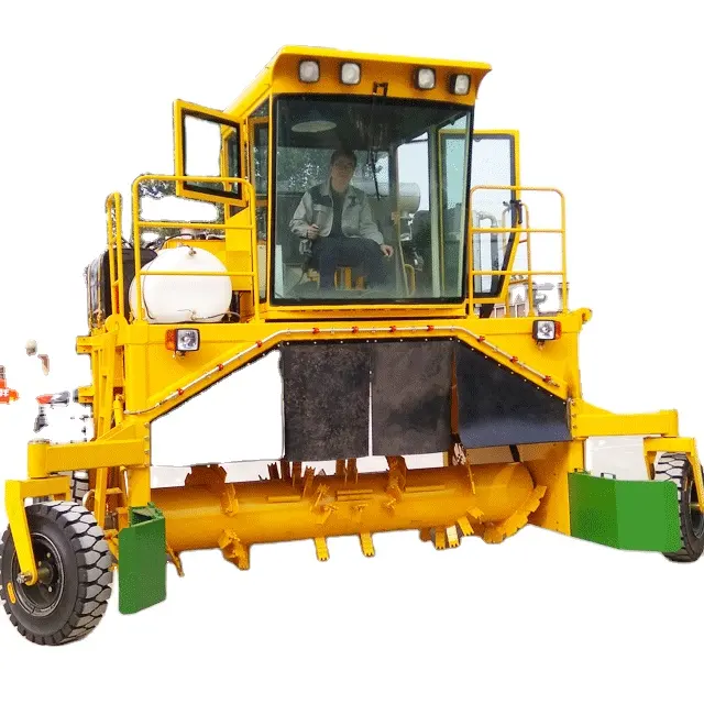 Desain baru self-propelled kompos turner