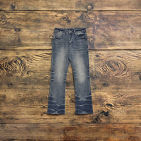 Pantalon évasé vintage de haute qualité pour homme, décontracté, ample, en jean boutonné, délavé clair, style streetwear, coupe baggy, printemps-hiver