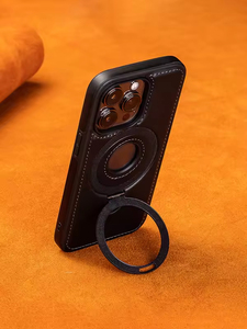 เคสโทรศัพท์หนังระบบแม่เหล็กสุดหรูสำหรับ <span class=keywords><strong>iPhone</strong></span> 15 <span class=keywords><strong>12</strong></span> <span class=keywords><strong>Pro</strong></span> <span class=keywords><strong>Max</strong></span>, เคสป้องกัน360ที่จับแบบห่วงสไตล์ธุรกิจใหม่มีคุณสมบัติกันกระแทก - Product Image 2