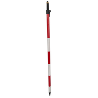 Poteau de prisme d'arpentage de 2,6 m, 3,6 m, 4,6 m, 5,2 m avec verrouillage par torsion à prix avantageux