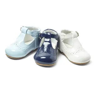 TBar Rubber Outsole Toddler Boys Girls Baby Shoes Traditional Spanish Style