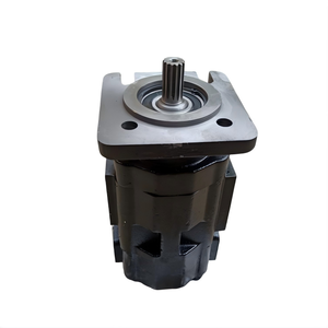 Bomba de Engranajes de Transferencia de Aceite de Hierro Fundido Serie Huamao JHP2063/2040, Bomba Doble en Tándem para Máquinas de Grúa y Construcción - Product Image 6