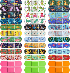 High Quality Breathable <strong>Plaster</strong> Band Aids with Cute Printed Logo Custom Private Label Bandaid Manufacturer - Product Image 1
