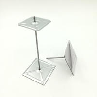 Supports d'isolation autocollants en acier inoxydable pour environnements corrosifs