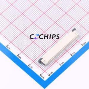 CAX-AFA07-26XCB-H2.5 FFC/FPC Connector SMD,P=1mm,Horizontal Mount Connector Drawer Type Bottom Contact 26P 1mm - Product Image 2