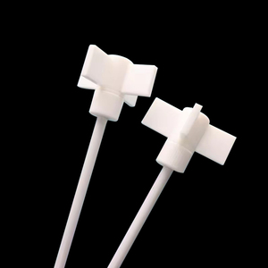 High Quality <b>PTFE</b> Stirring Paddle Three Blade Crescent/Cross Type Rod Overhead Stirrer Mixer Shaft Paddle <b>Ptfe</b> Stirring Paddle - Product Image 6