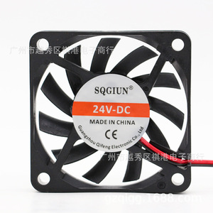 Ventilateur de refroidissement DC Sqgiun 40x40x10mm 24V, ventilateur industriel pour la dissipation de chaleur des machines - Product Image 1