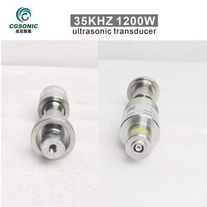 35KHZ 1200W <span class=keywords><strong>transducer</strong></span> van aluminiumlegering Titanium ultrasone <span class=keywords><strong>transducer</strong></span> - Product Image 2