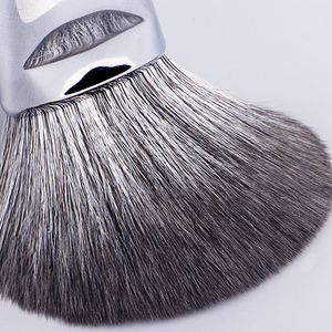 Juego de Brochas de Maquillaje Personalizadas con Logotipo, Pelo Natural, Tubo de Cobre, Mango de Madera, 11 Piezas, Serie Mariposa y Flor - Product Image 2