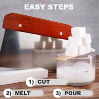 Savon de base fouetté fil transparent en vrac beurre de karité clair en gros 1kg lait de chèvre fondre pour base de savon à la glycérine pour la fabrication de savon