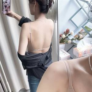 Nouveau modèle de soutien-gorge invisible sans armatures, fin, brillant, effet push-up, sans couture, dos nu, sensation de nu, confortable - Product Image 3