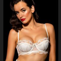 Nouvelle lingerie confortable, soutien-gorge sexy en maille transparente fantaisie, soutien-gorge doux pour femmes, culotte, ensemble de lingerie romantique