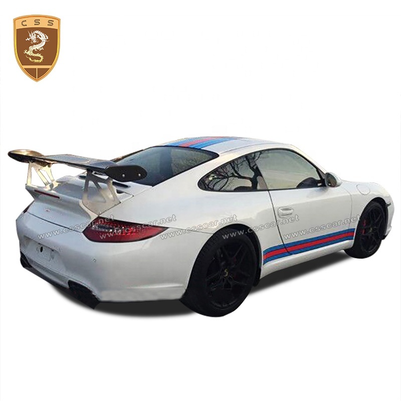 Gt De Fibre De Carbone de Style Aileron Arrière Pour Porsche Carrera 911 997 Spoiler