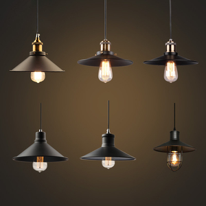 Lampe suspendue en acier inoxydable, base d'ampoule E26, 3500K, abat-jour blanc chaud, lampe de plafond pour salon, finition dorée, réglable - Product Image 1