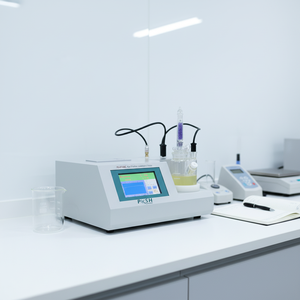 PUSH Elektrischer Transformatoröl-Feuchtigkeits-PPM-Tester Automatischer Coulometrischer KF <span class=keywords><strong>Karl</strong></span> <span class=keywords><strong>Fischer</strong></span> <span class=keywords><strong>Titrator</strong></span> - Product Image 1