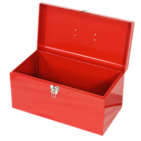 Boîte de rangement robuste en acier laminé à froid, double couche, organisateur portable, taille personnalisée pour atelier, boîte à outils OEM