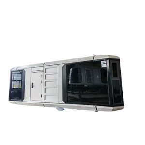 Contemporáneo Mobile Space Pod Prefab Steel Frame Container House Múltiples dormitorios Baños para Resort Office Shop Parques naturales - Product Image 2