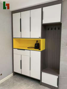 Elegante e robusta scarpiera in legno mobili per la casa per il corridoio e l'ingresso scarpiere per gli appartamenti - Product Image 3