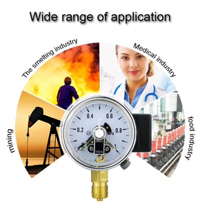 MAIRUIKESI Anpassbare Skala Einstellbare Kontakt einstellungen Elektrisches Kontakt manometer für Automobil-und Hydraulik tests - Product Image 5